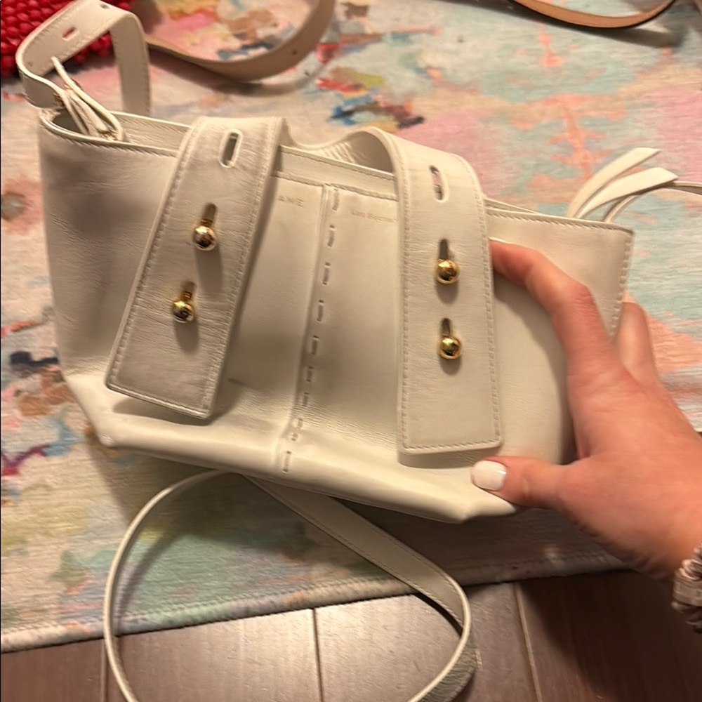 Frame white crossbody
